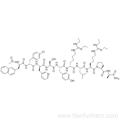 Ganirelix CAS 123246-29-7